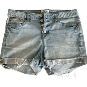Vintage Y2K MUDD Light Blue Denim Shorts